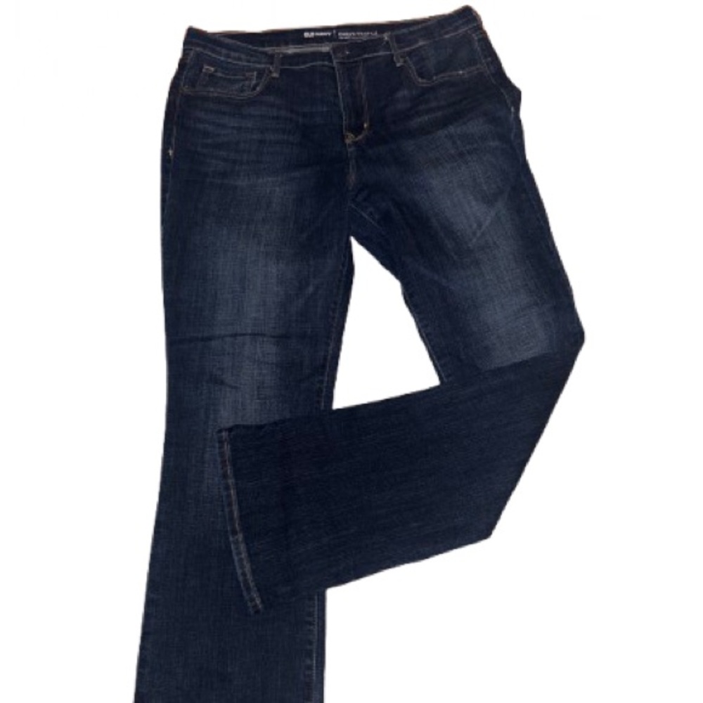 Old Navy Women's Dark Blue Boot Cut Jeans